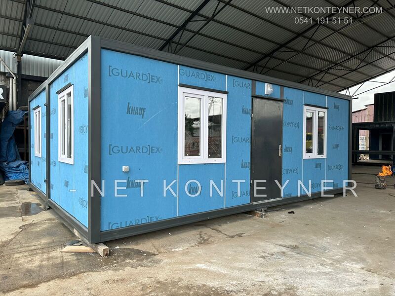 42 METREKARE 2 ODA 1 SALON EV KONTEYNER / KNAUF GUARDEX KAPLAMA 