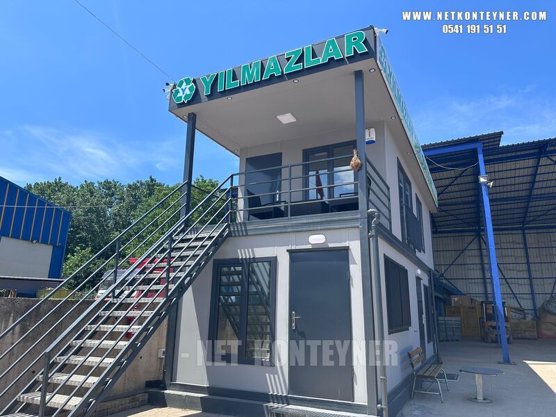 OFİS KONTEYNER 2 KATLI 70 METREKARE 