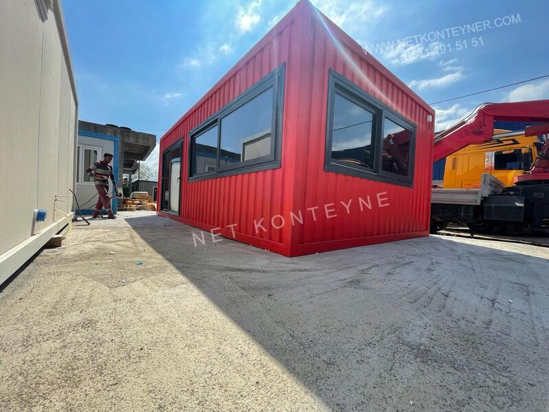 4 METRE GENİŞLİK 7 METRE UZUNLUK ÖZEL ÜRETİM KONTEYNER