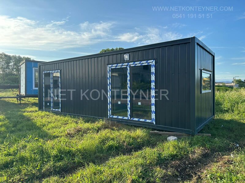 ÖZEL ÜRETİM KONTEYNER EV 24 M² 1+1 WC DUŞ MUTFAK