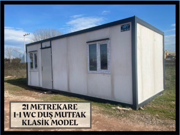 21 METREKARE 1 ODA 1 SALON WC DUŞ MUTFAK  KLASİK MODEL